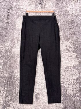Epoque Evolution Pants 6 Womens Charcoal Gray Wool Pull On Trouser